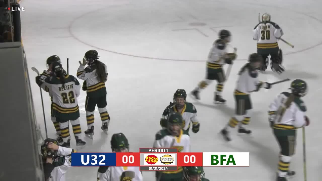 Thumbnail image for BFA Comet Hockey vs U32 | 1/31/24