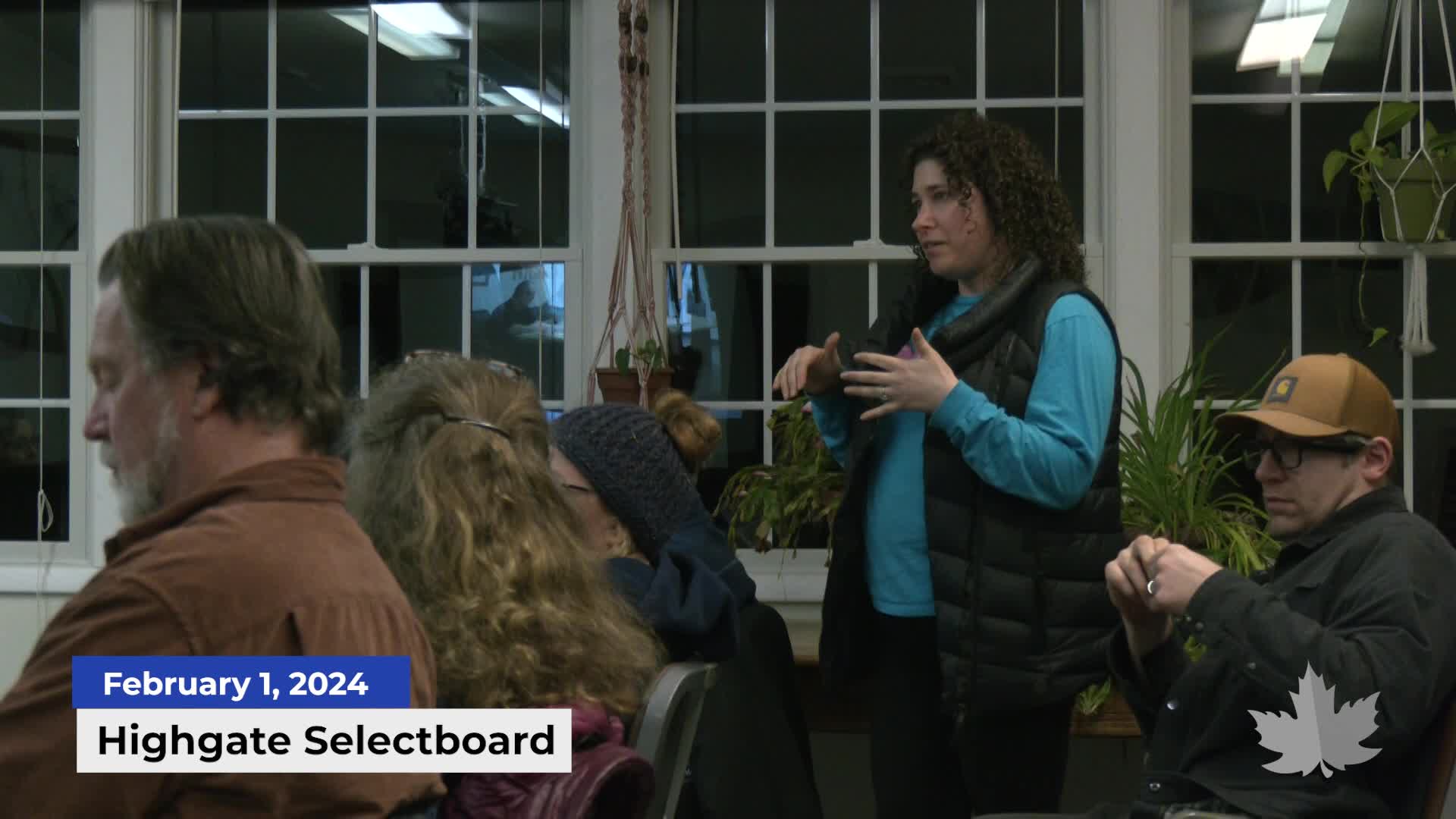 Thumbnail image for Highgate Selectboard | 2/1