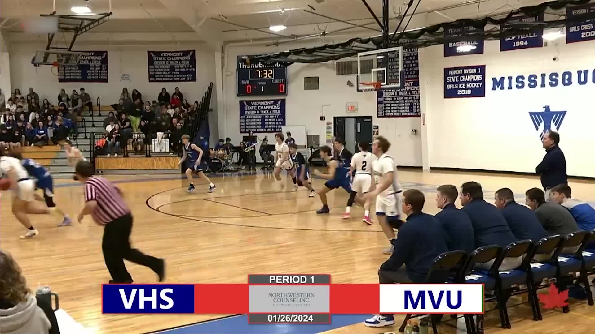 Thumbnail image for MVU Basketball vs Vergennes | 1/26/2024