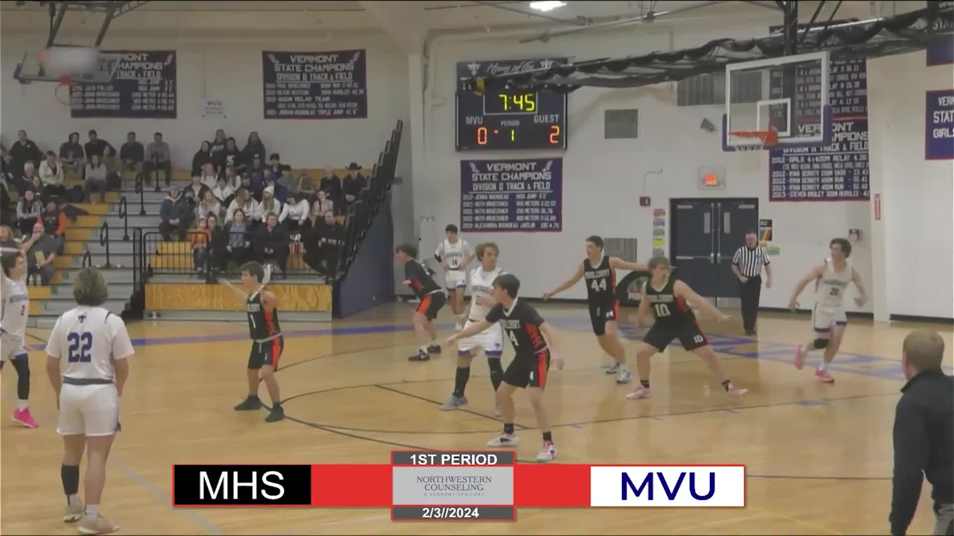 Thumbnail image for MVU BBall vs Middlebury | 2/3/2024
