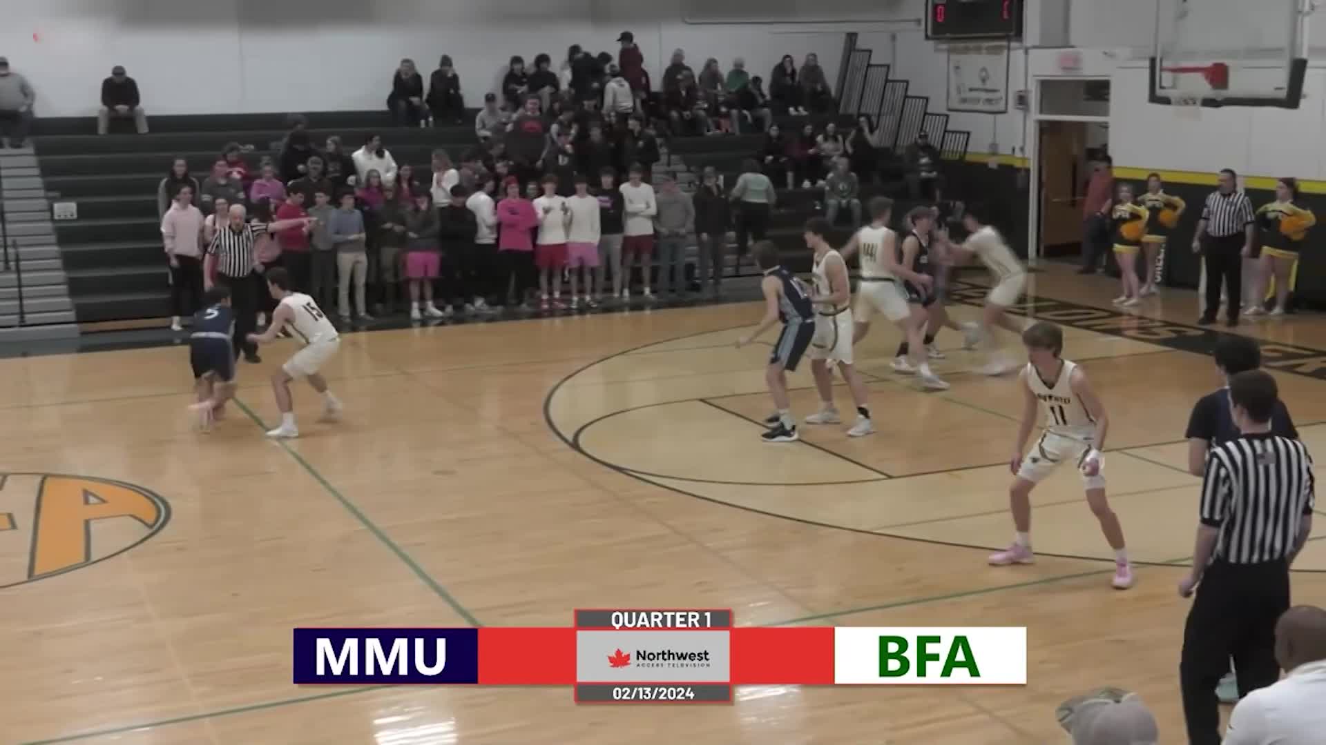 Thumbnail image for BFA bobwhite BBall vs MMU | 2/13/2024