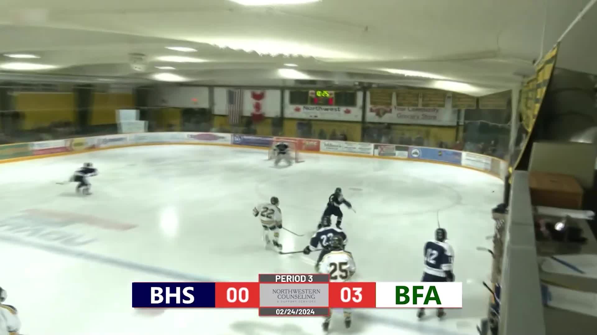 Thumbnail image for BFA Bobwhite Hockey vs Burlington | 02/24/2024