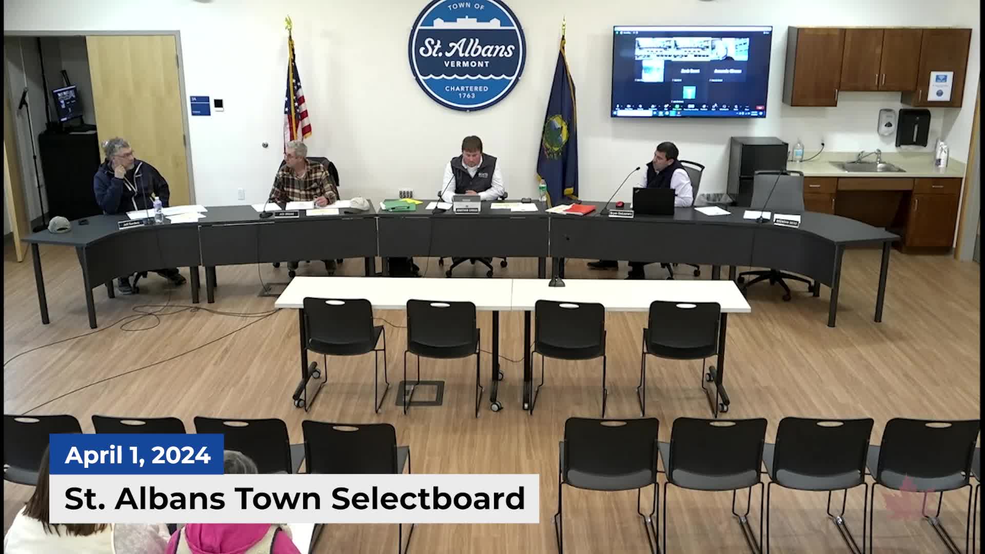 Thumbnail image for St Albans Town Selectboard | 4/1/2024