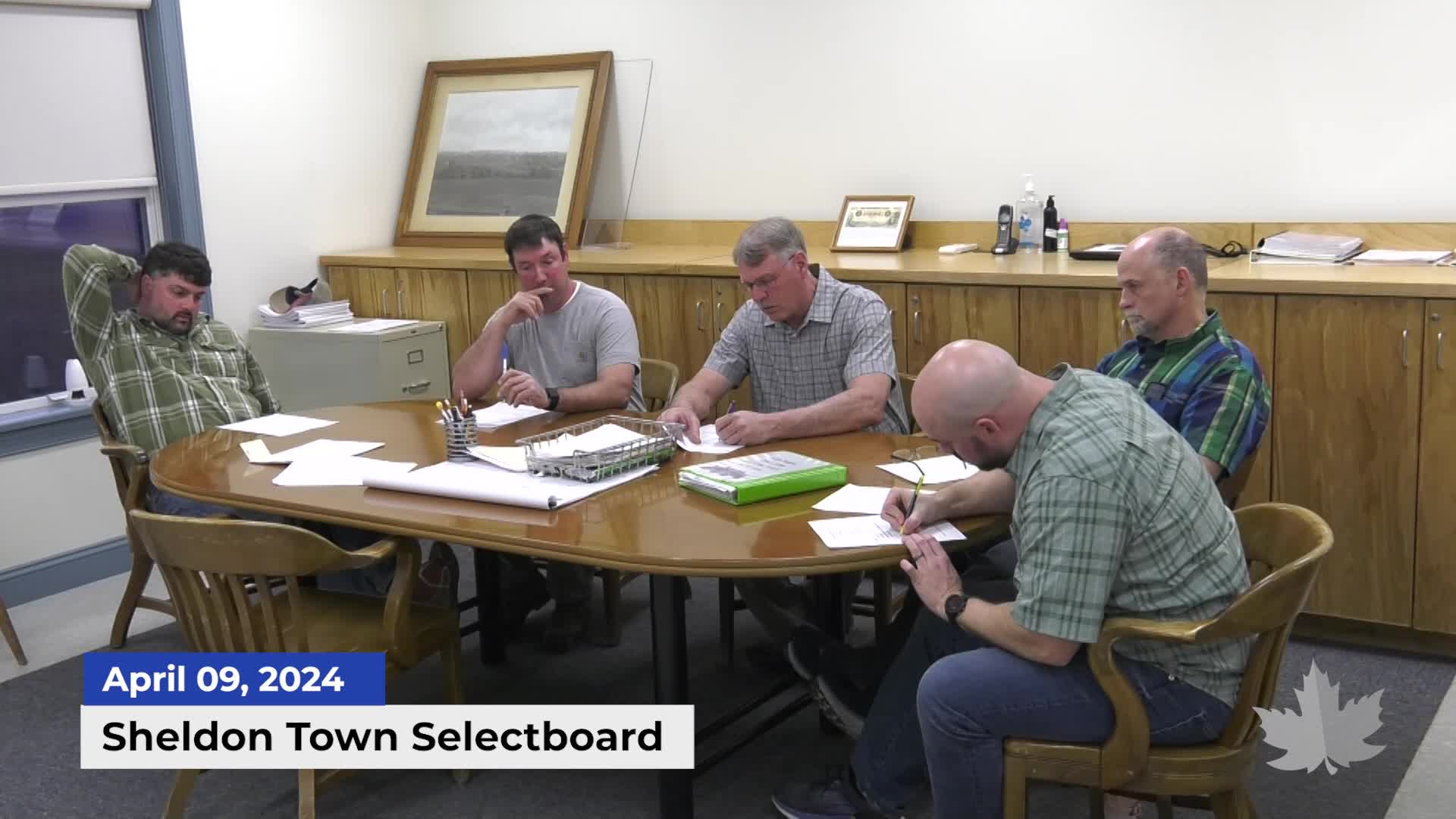 Thumbnail image for Sheldon Town Selectboard | 4/9