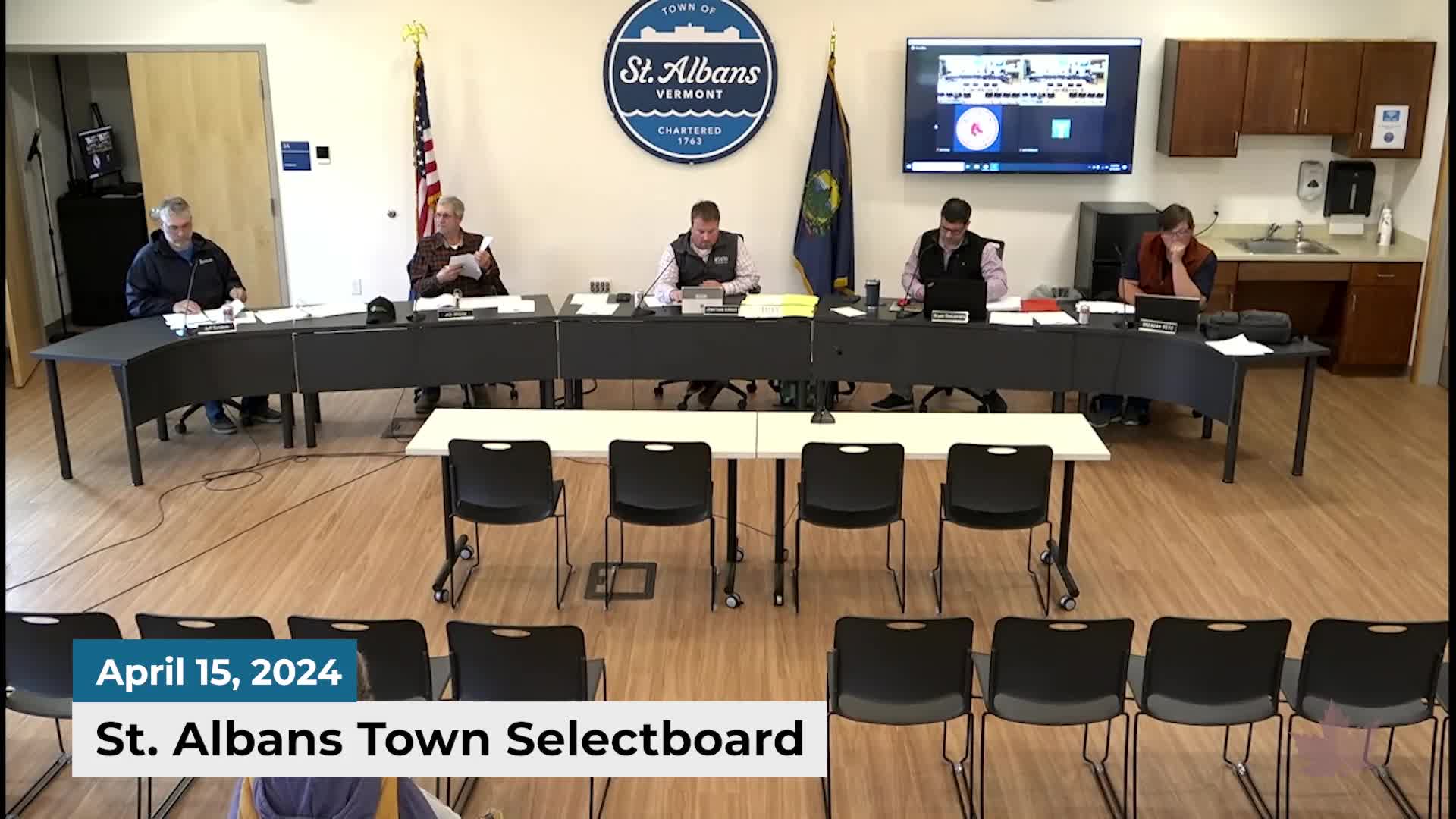 Thumbnail image for St Albans Town Selectboard | 4/15