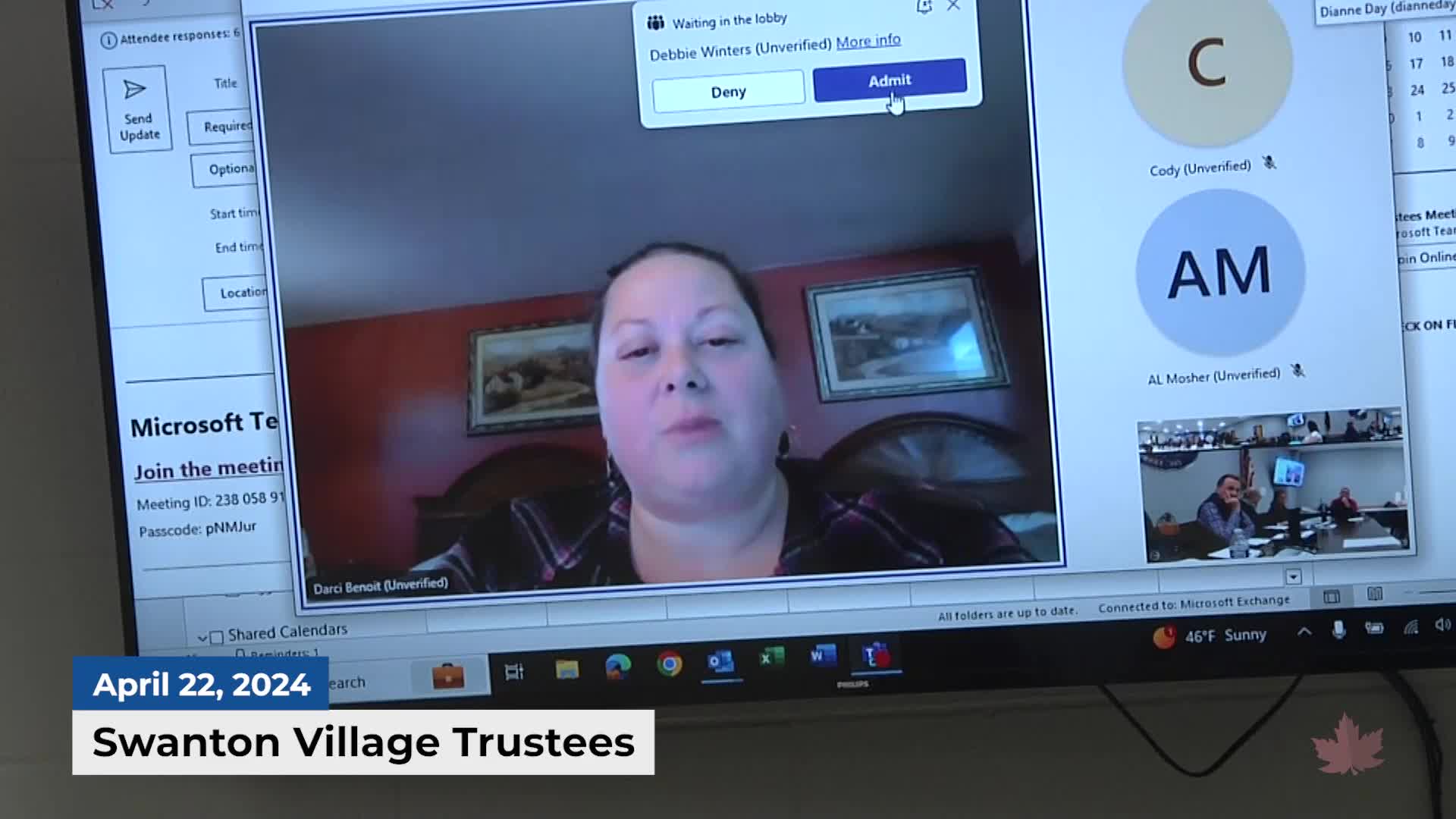 Thumbnail image for Swanton Village Trustees | 4/22