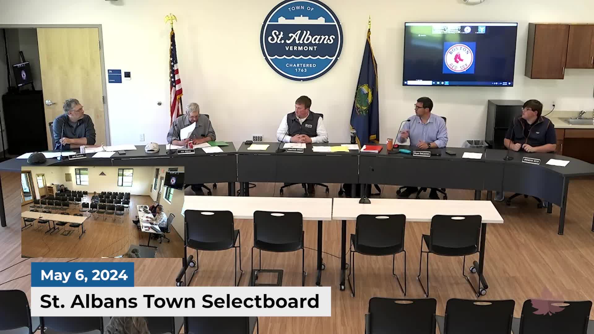 Thumbnail image for St Albans Town Selectboard | 5/6/2024