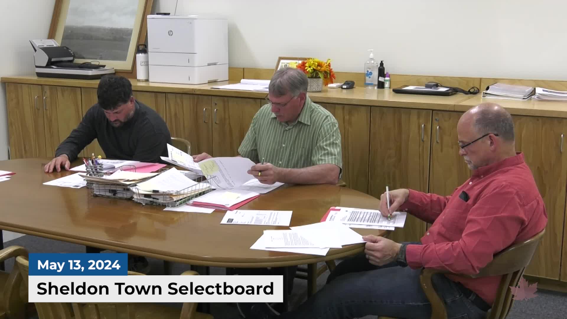 Thumbnail image for Sheldon Selectboard 5/13