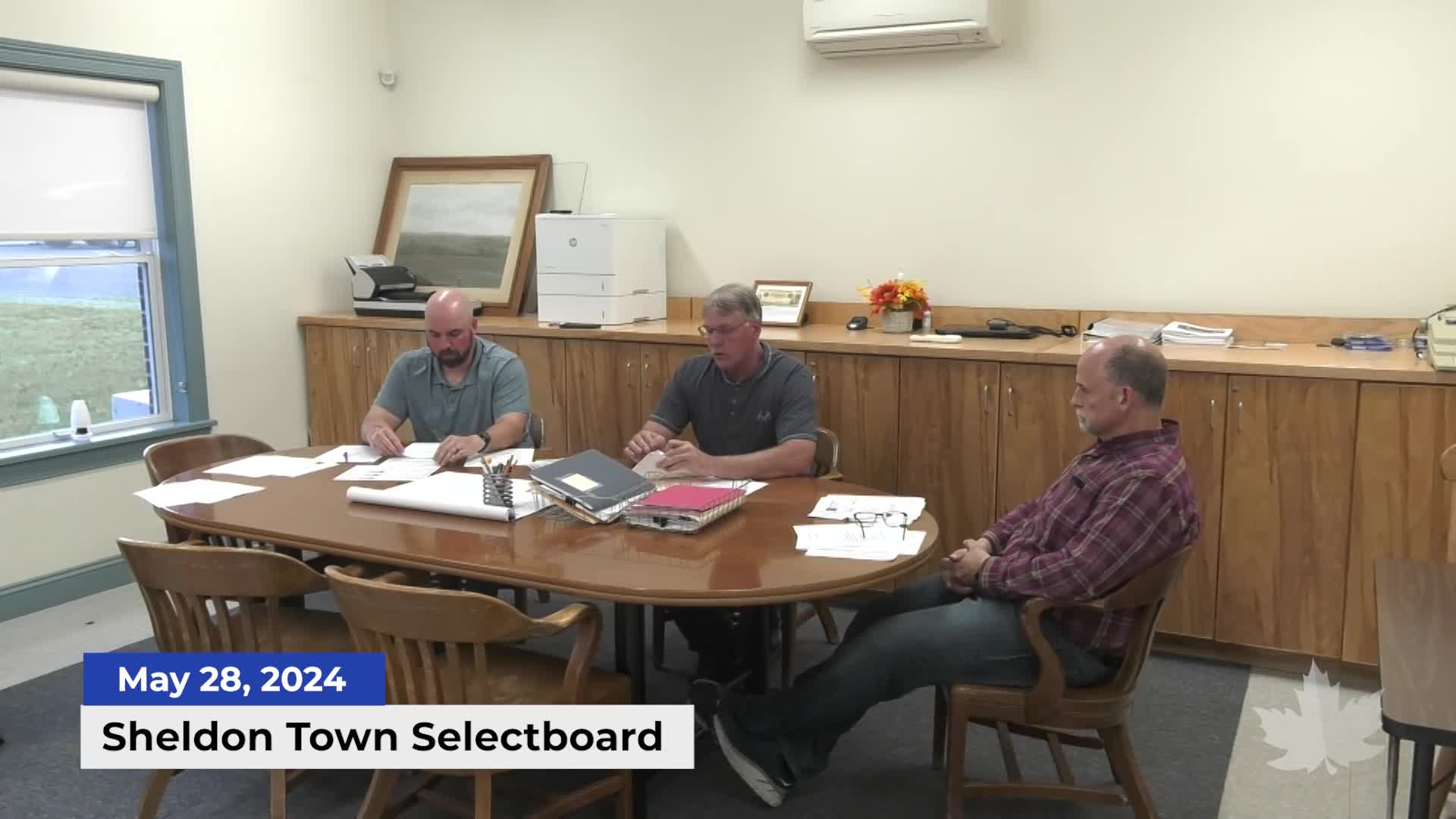 Thumbnail image for Sheldon Town Selectboard | 5/28/2024