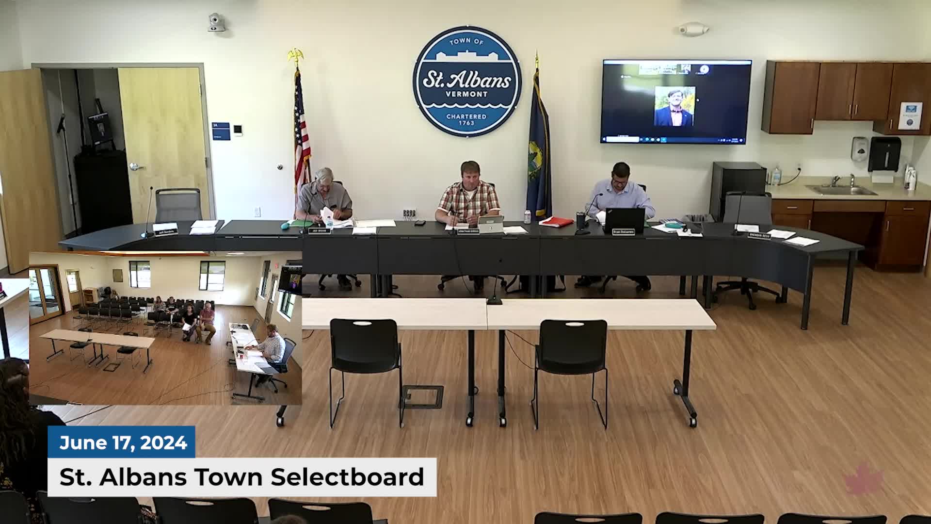 Thumbnail image for St Albans Town Selectboard | 06/17/2024