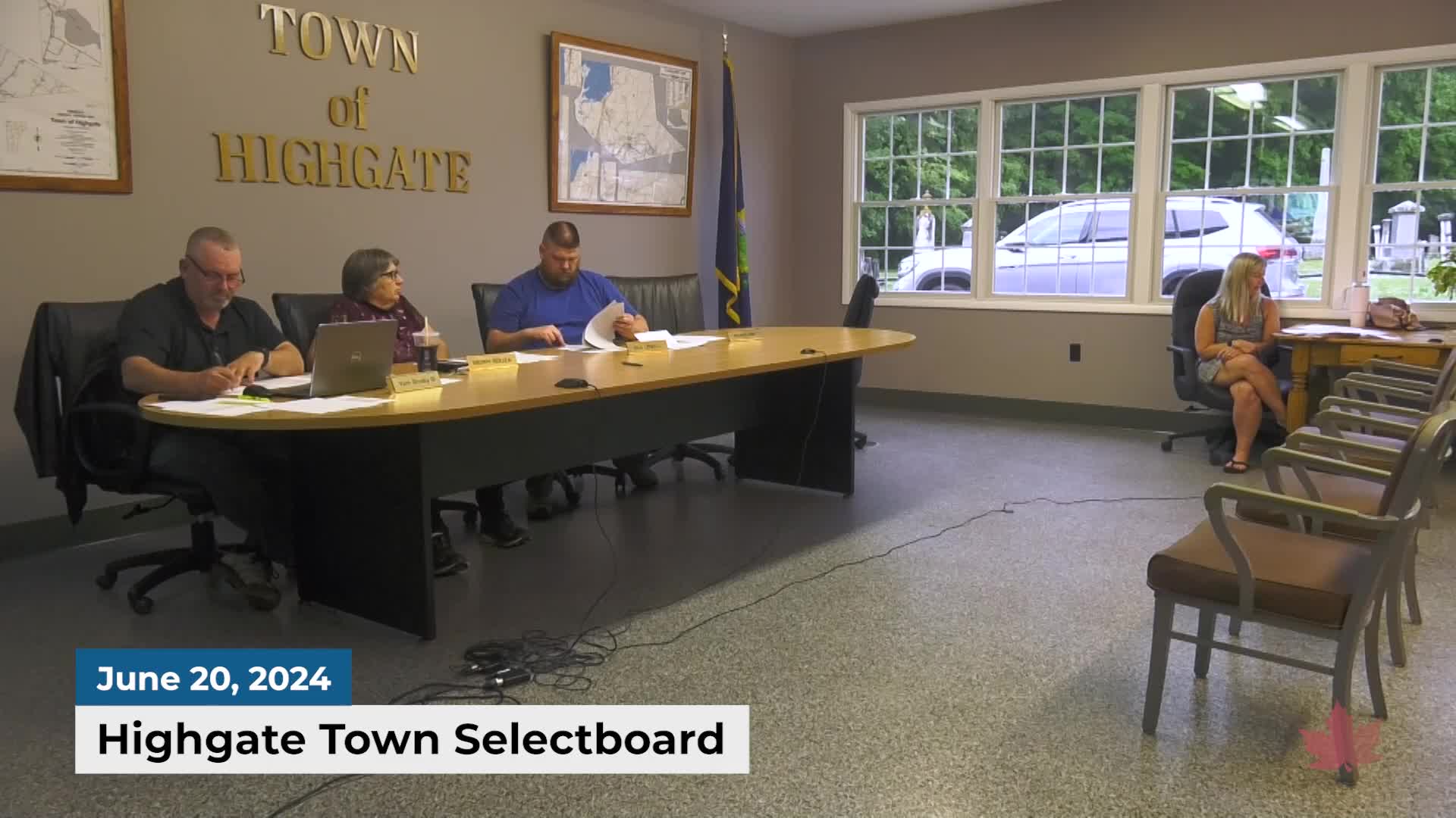 Thumbnail image for Highgate Selectboard 6/20