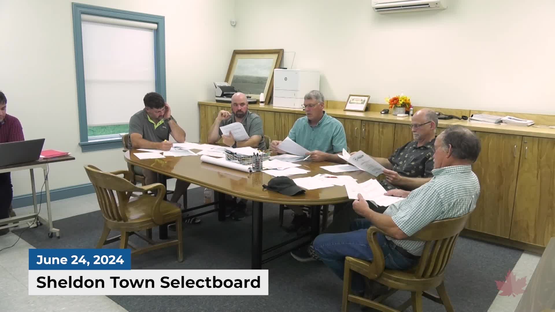 Thumbnail image for Sheldon Selectboard 6/24