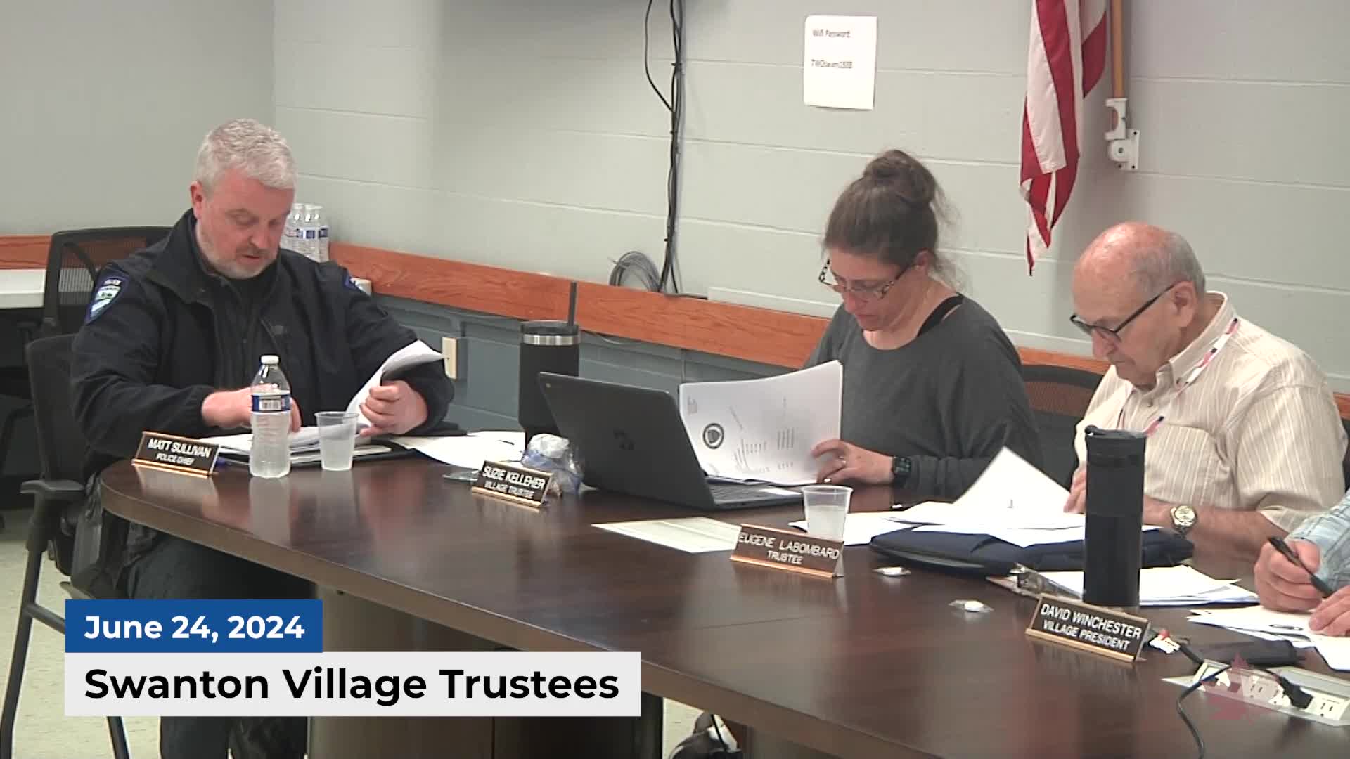 Thumbnail image for Swanton Village Trustees 6/24