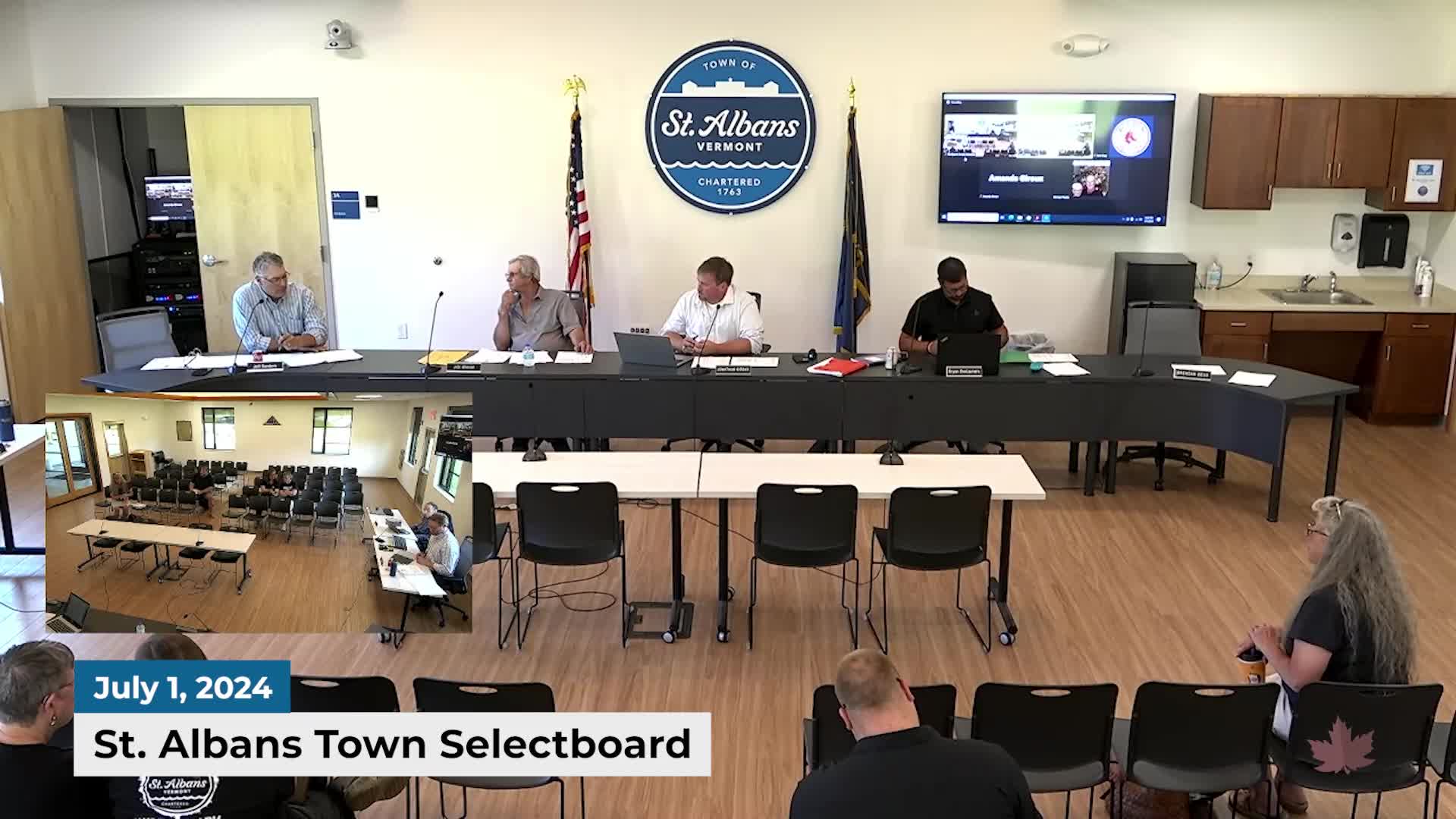 Thumbnail image for St Albans Town Selectboard | 07/01/2024