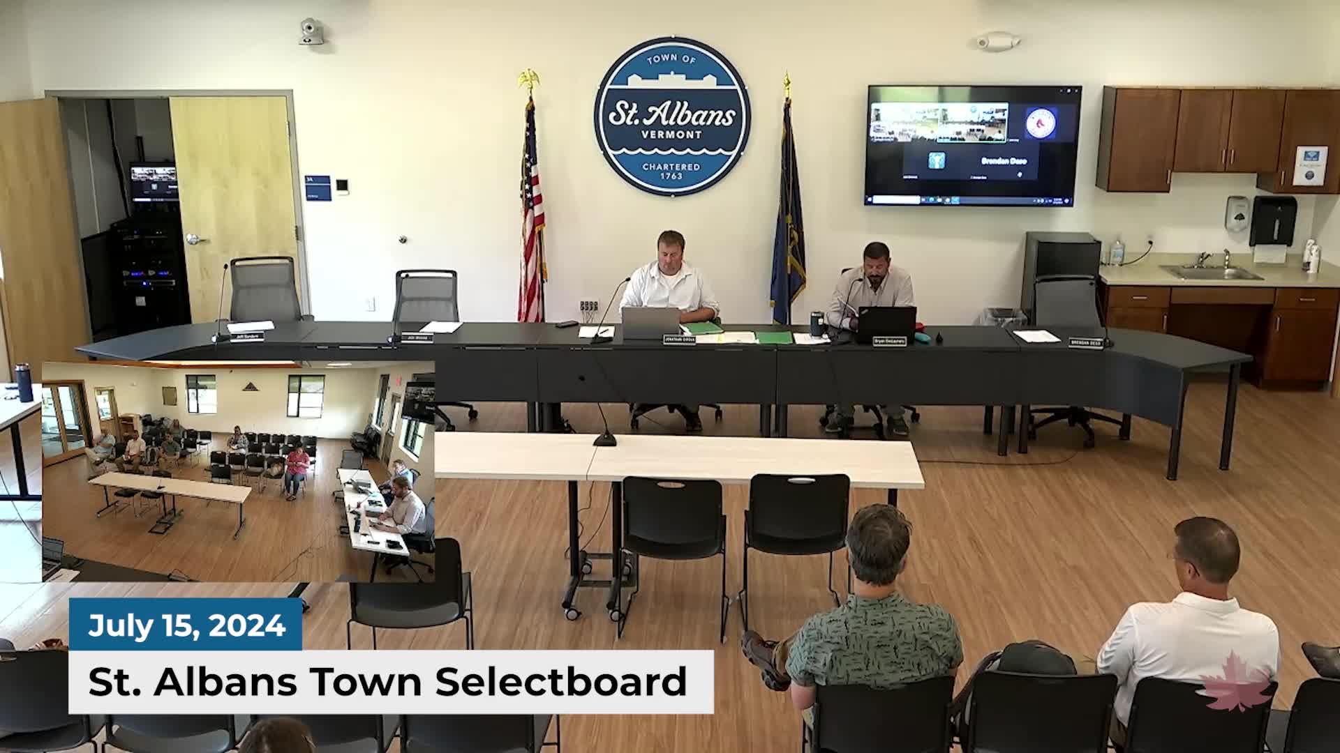 Thumbnail image for St Albans Town Selectboard | 07/15/2024