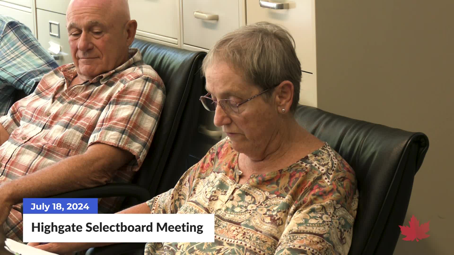 Thumbnail image for Highgate Selectboard Meeting | 07/18/2024