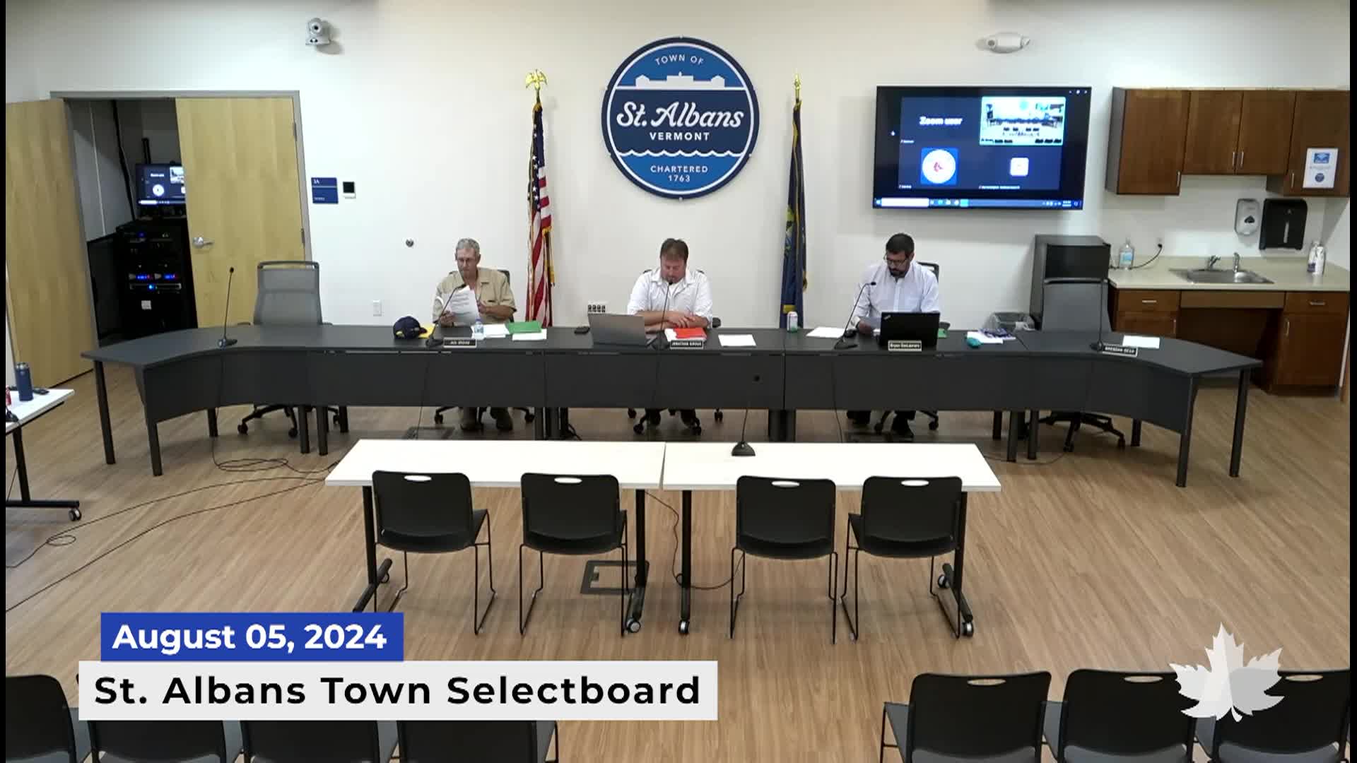 Thumbnail image for St Albans Town Selectboard | 08/05/2024