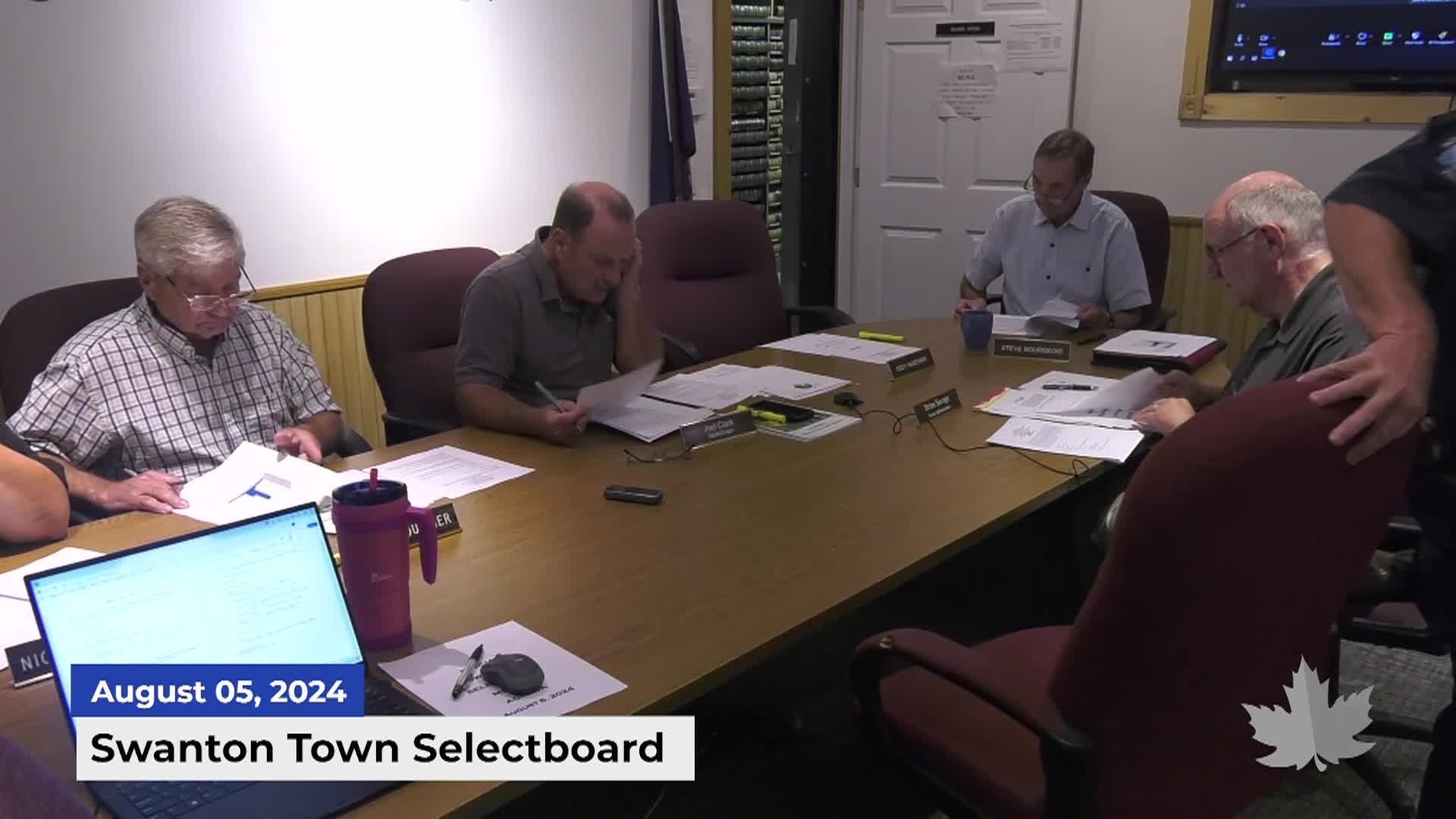 Thumbnail image for Swanton Town Selectboard | 08/05/2024