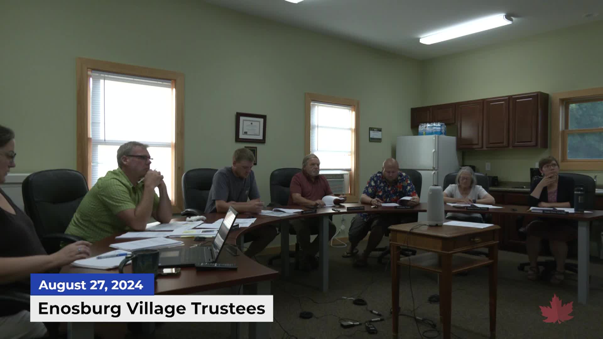 Thumbnail image for Enosburg Village Trustees  | 08/13/2024