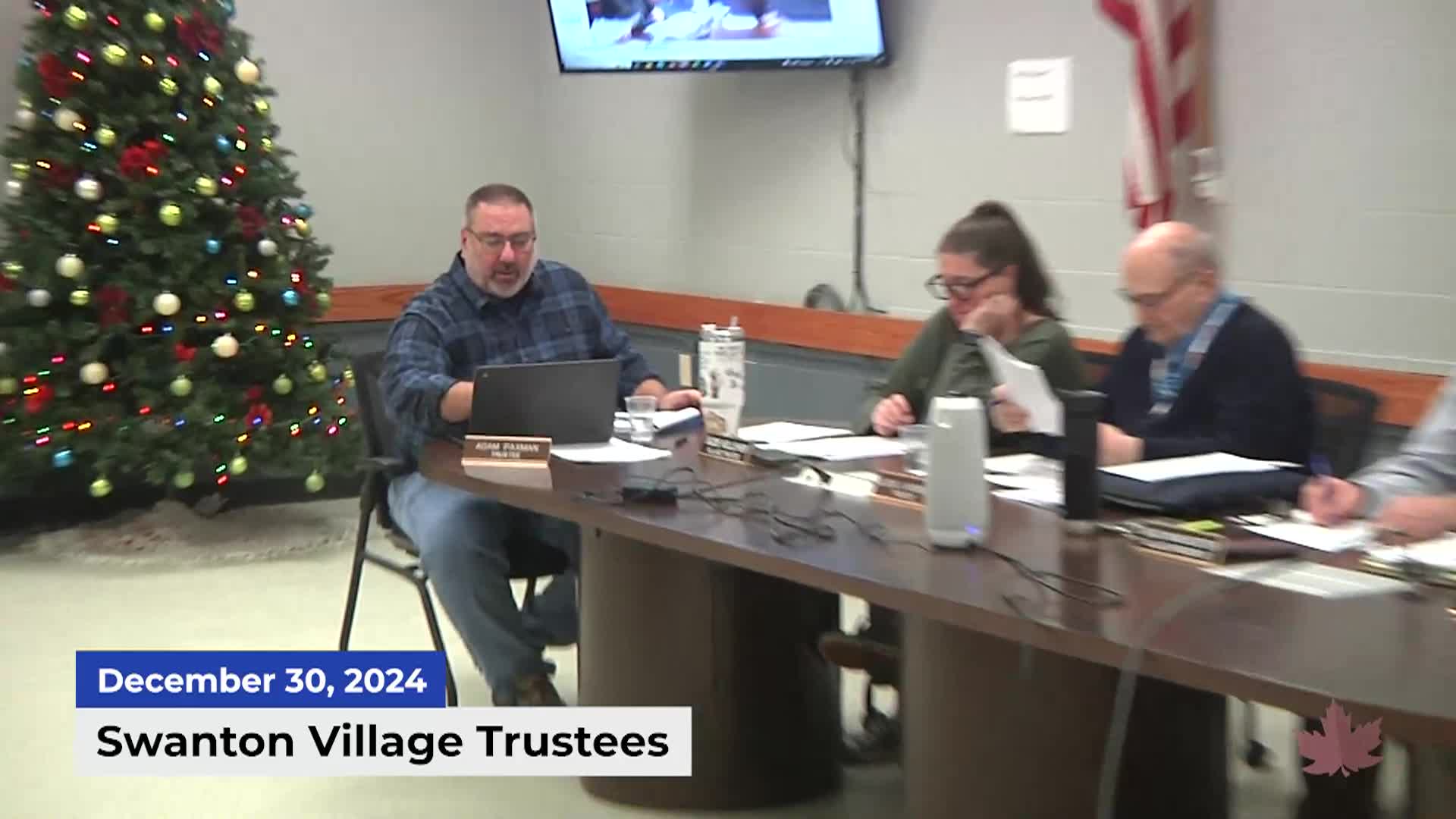 Thumbnail image for Swanton Village Trustees | 12/30/2024