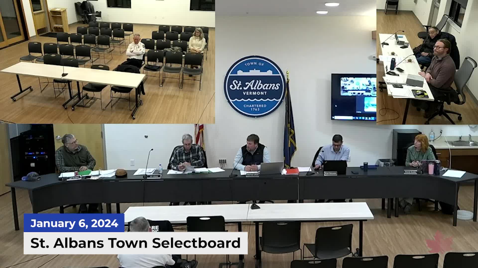 Thumbnail image for St Albans Town Selectboard | 01/06/2025