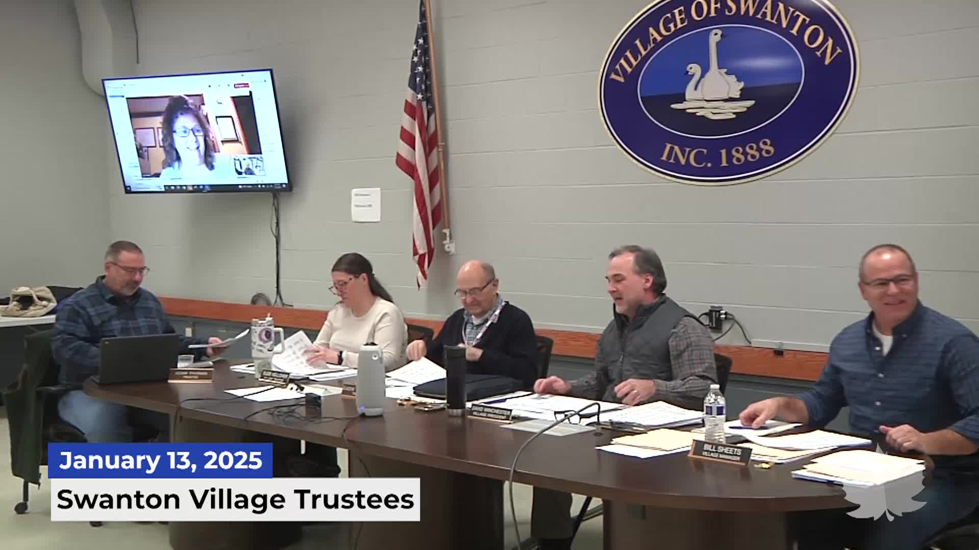 Thumbnail image for Swanton Village Trustees | 01/13/2025