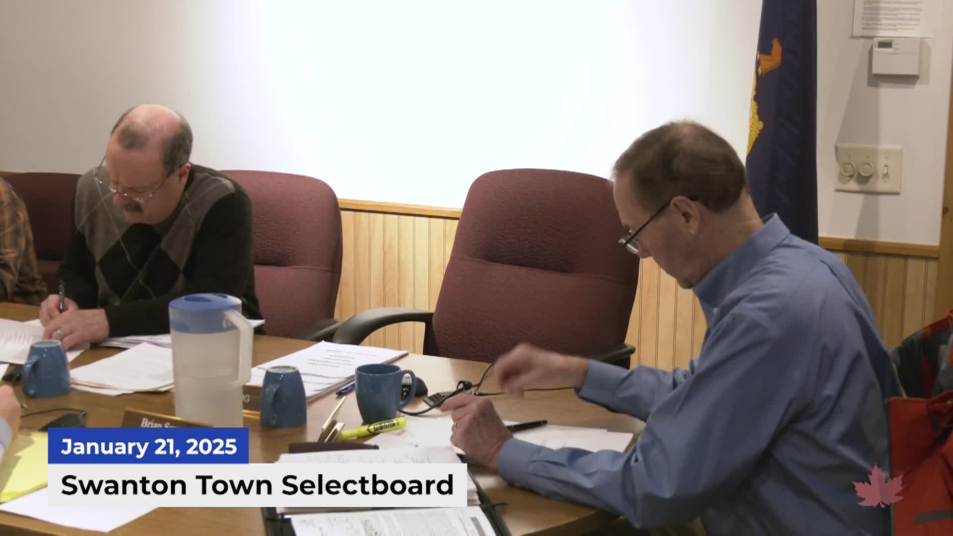 Thumbnail image for Swanton Selectboard | 01/21/2025