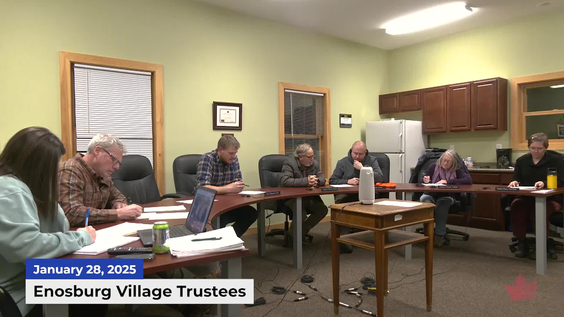 Thumbnail image for Enosburg Village Trustees | 01/28/2025
