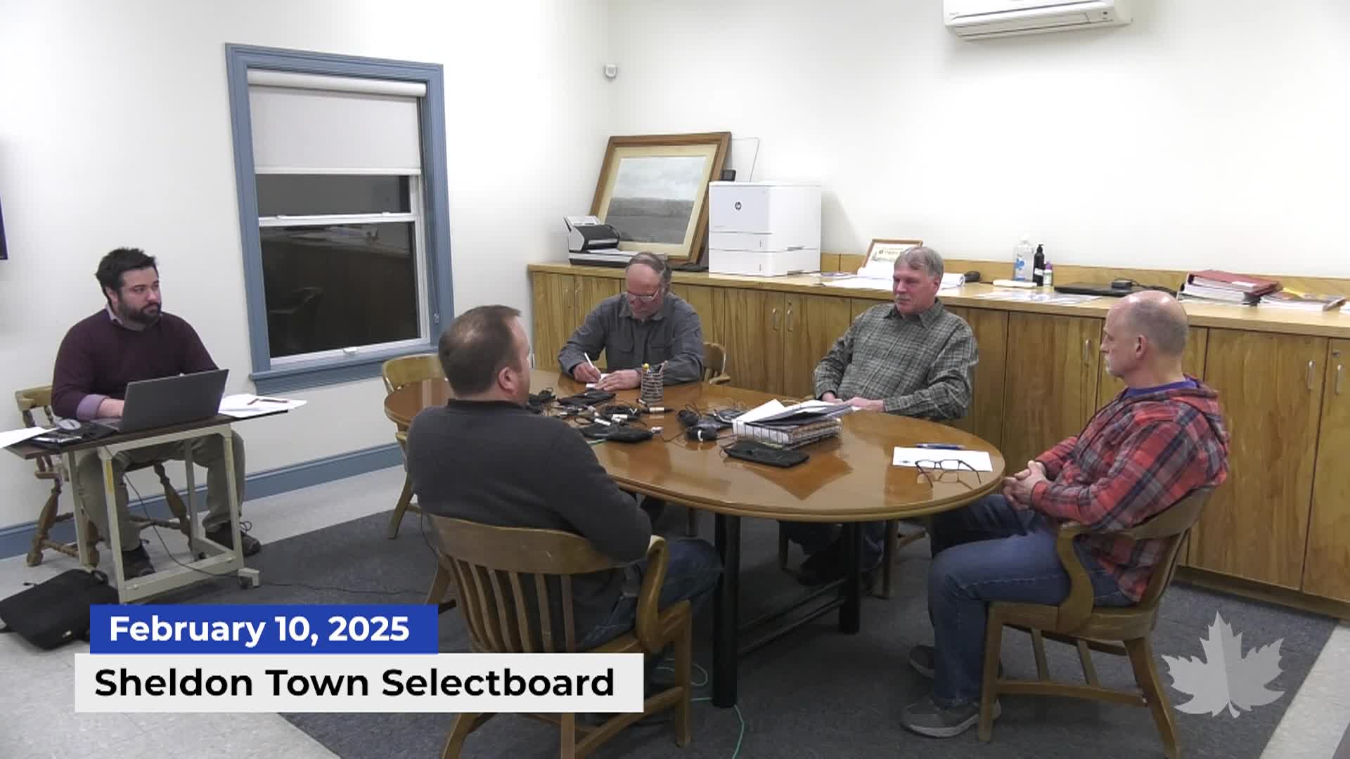 Thumbnail image for Sheldon Town Selectboard | 02/10/2025