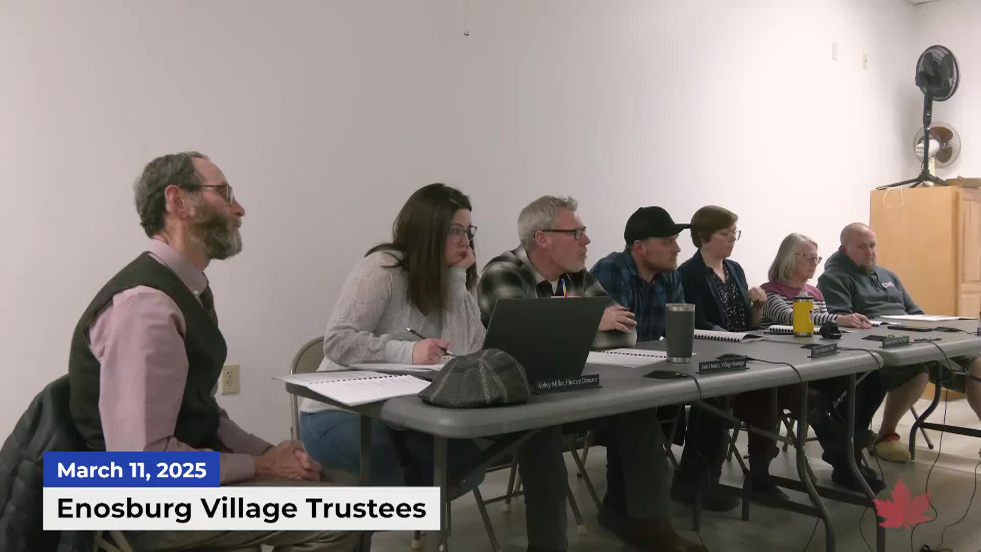 Thumbnail image for Enosburg Village Trustees 03/11/2025