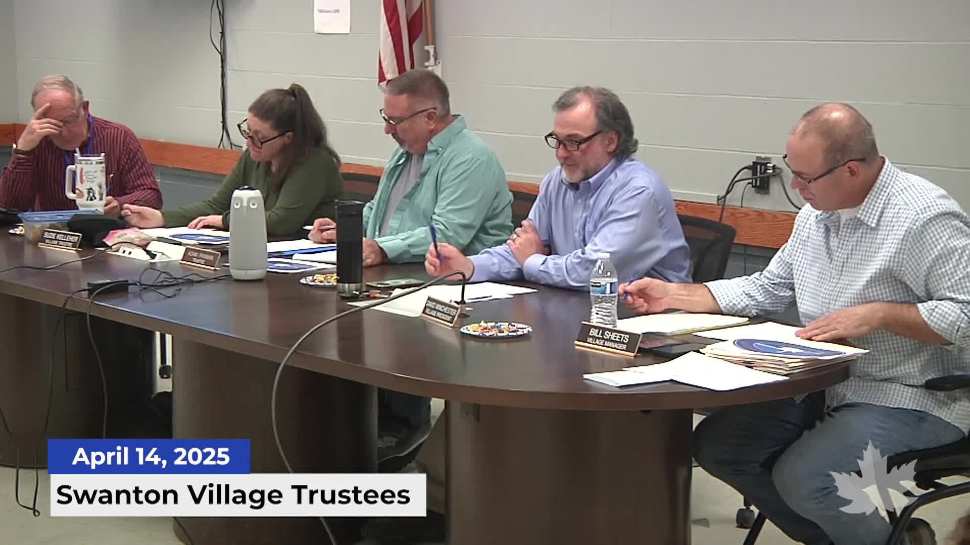Thumbnail image for Swanton Village Trustees | 04/14/2025