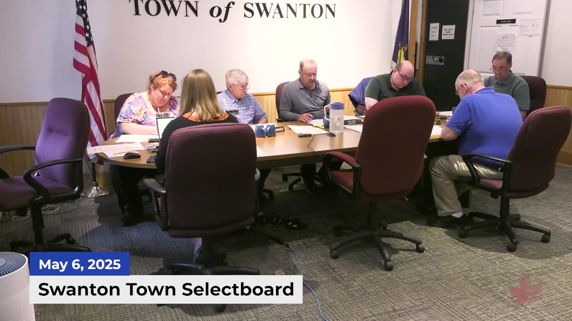Thumbnail image for Swanton Town Selectboard | 05/06/2025