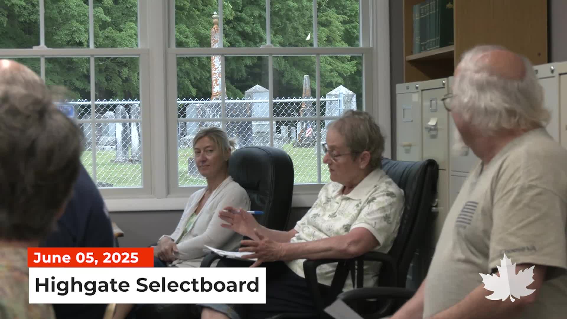 Thumbnail image for Highgate Selectboard | 06/05/2025