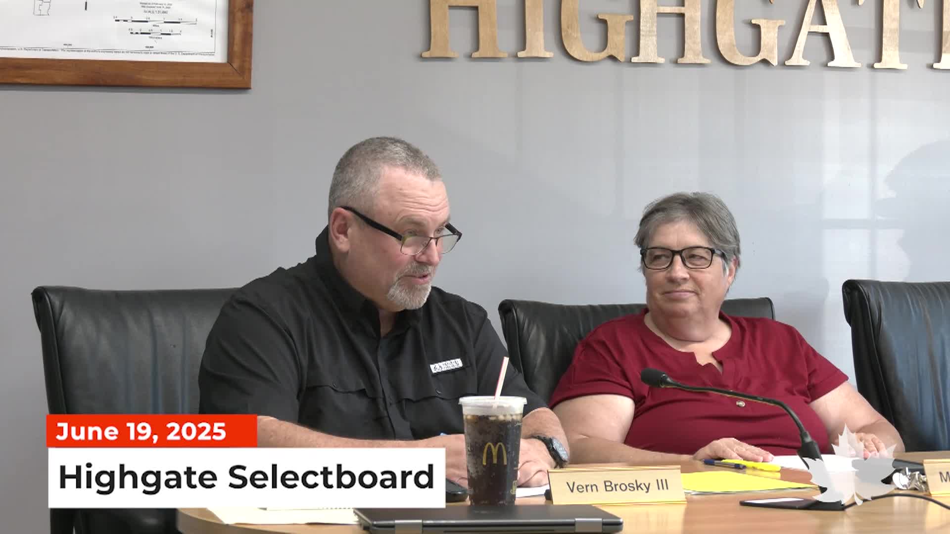 Thumbnail image for Highgate Selectboard | 06/19/2025