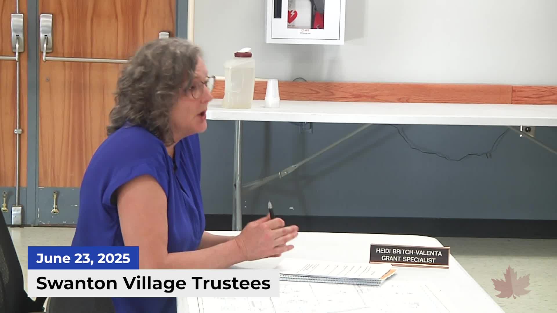 Thumbnail image for Swanton Village Trustees 6/23
