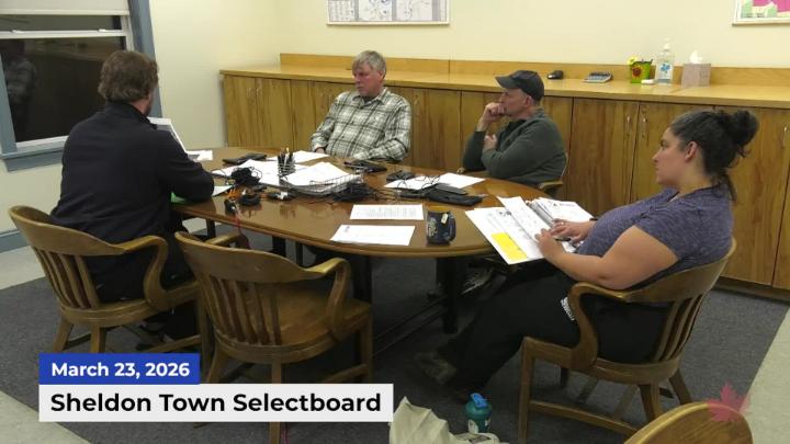 Thumbnail image for Sheldon Town Selectboard 3/23