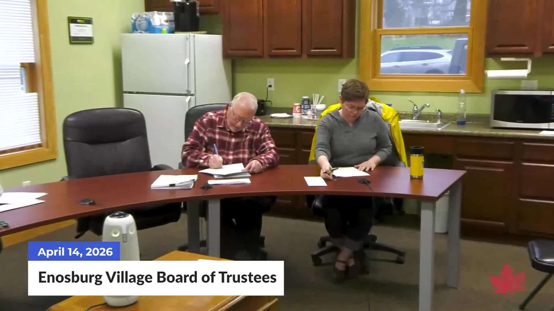 Thumbnail image for Enosburg Village Trustees | 04/14/2026