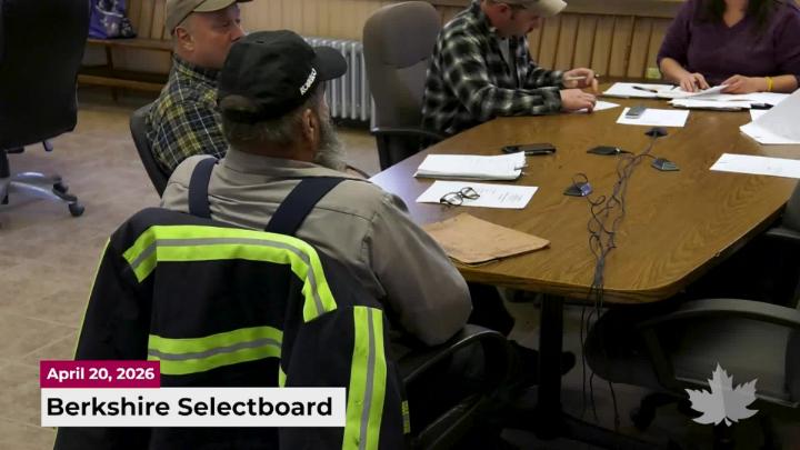 Thumbnail image for Berkshire Selectboard | 04/20/2026