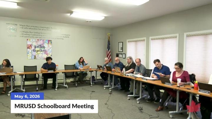 Thumbnail image for MRUSD Schoolboard Meeting | 05/06/2026