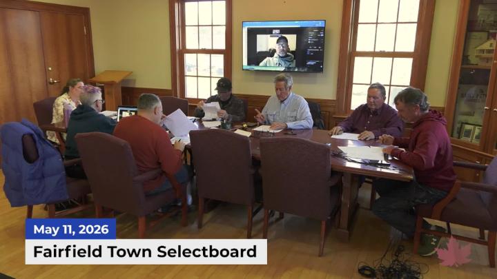 Thumbnail image for Fairfield Selectboard | 05/11/2026