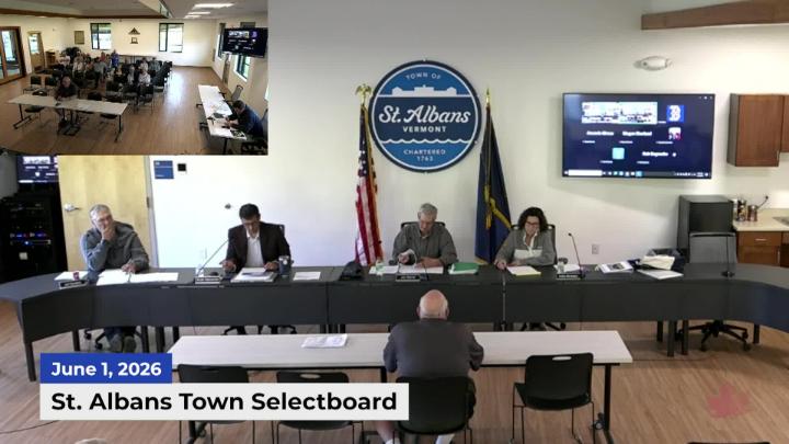 Thumbnail image for St Albans Town Selectboard | 06/01/2026