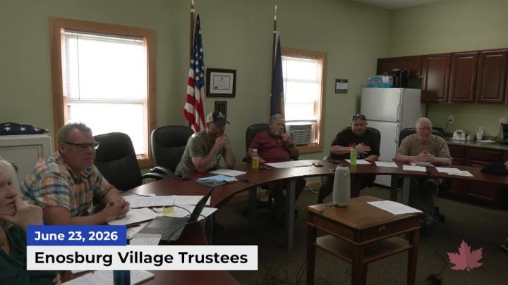 Thumbnail image for Enosburg Village Trustees | 06/23/2026