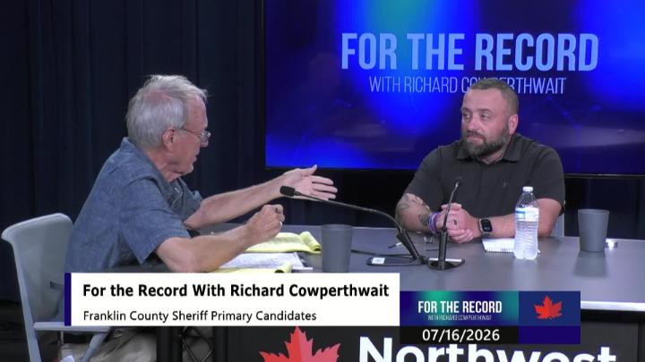 Thumbnail image for For The Record | Franklin County Sheriff candidate Chad Miles | 07/16/2026