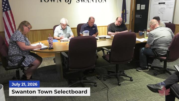 Thumbnail image for Swanton Town Selectboard | 07/21/2026