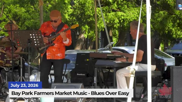 Thumbnail image for St Albans Bay Farmers Market Music | Blues Over Easy | 07/23/2026