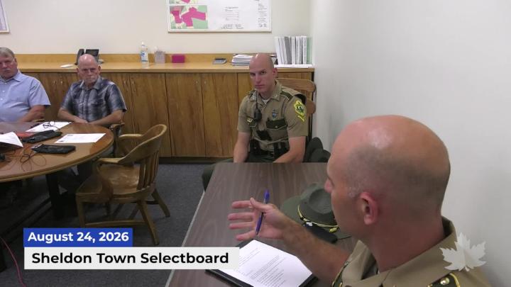 Thumbnail image for Sheldon Town Selectboard | 08/24/2026