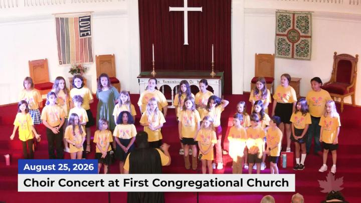 Thumbnail image for Community & Youth Choir Concert | First Congregational Church | 08/25/2026