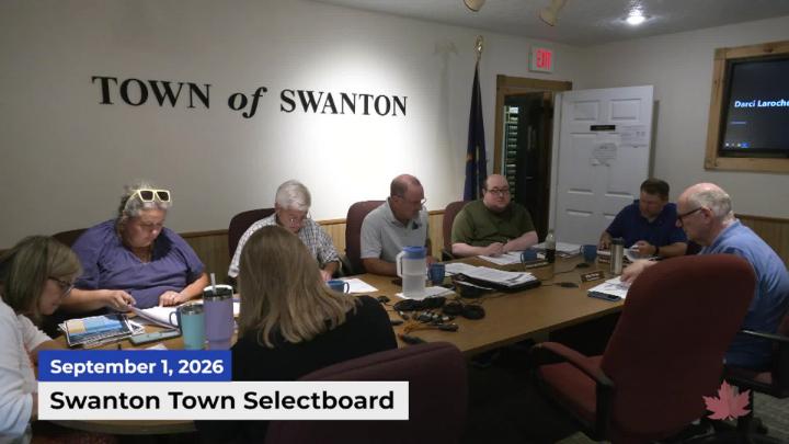 Thumbnail image for Swanton Town Selectboard | 09/01/2026